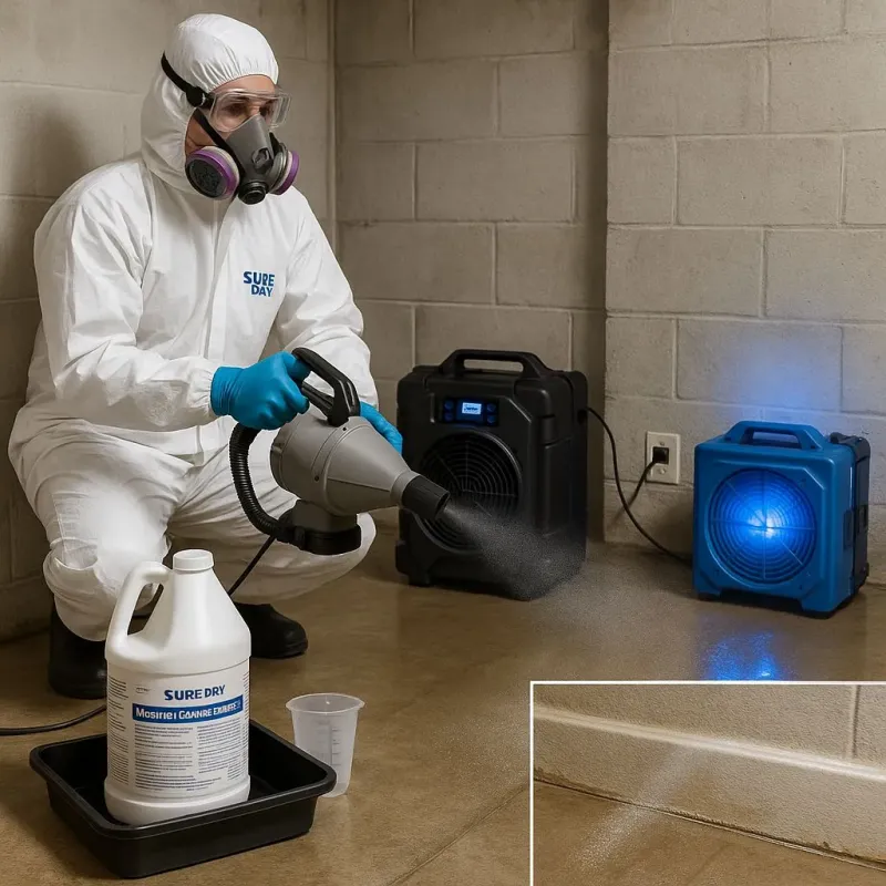 Sanitization and Odor Removal process in Silver Hill, MD