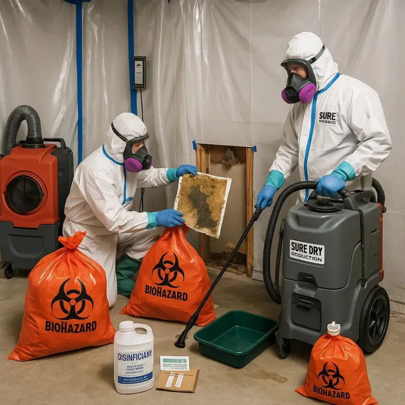 Contaminated Water Handling Protocols process in Silver Hill, MD